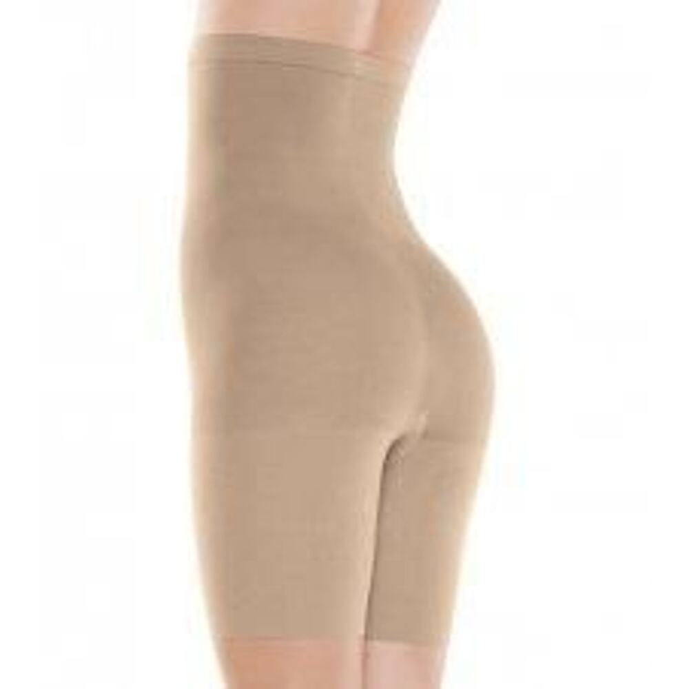 ASSETS Red Hot Label by SPANX Control High-Waist Shaper Medium Women's Sz 2 Nude